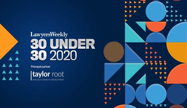 Lawyers Weekly 30 Under 30 Awards (Commercial) - Winner