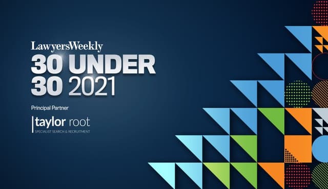 Lawyers Weekly 30 Under 30 Awards (Technology) - Finalist