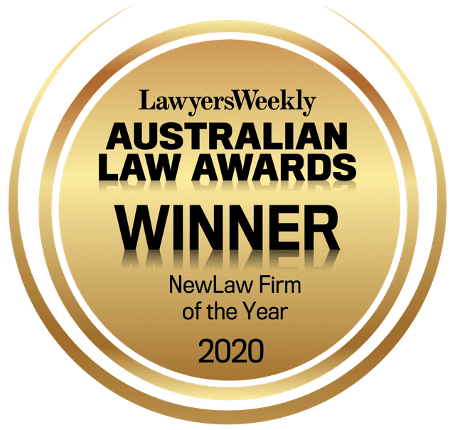 Lawyers Weekly Australian Law Awards - NewLaw Firm of the Year - Winner